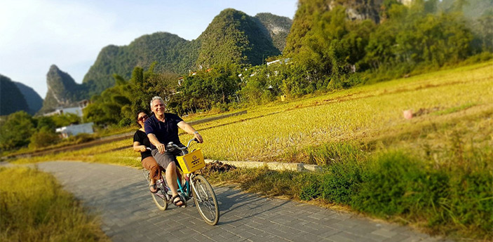 Excursión en campo de Yangshuo