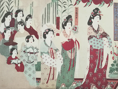 Pintura en Museo de Dunhuang