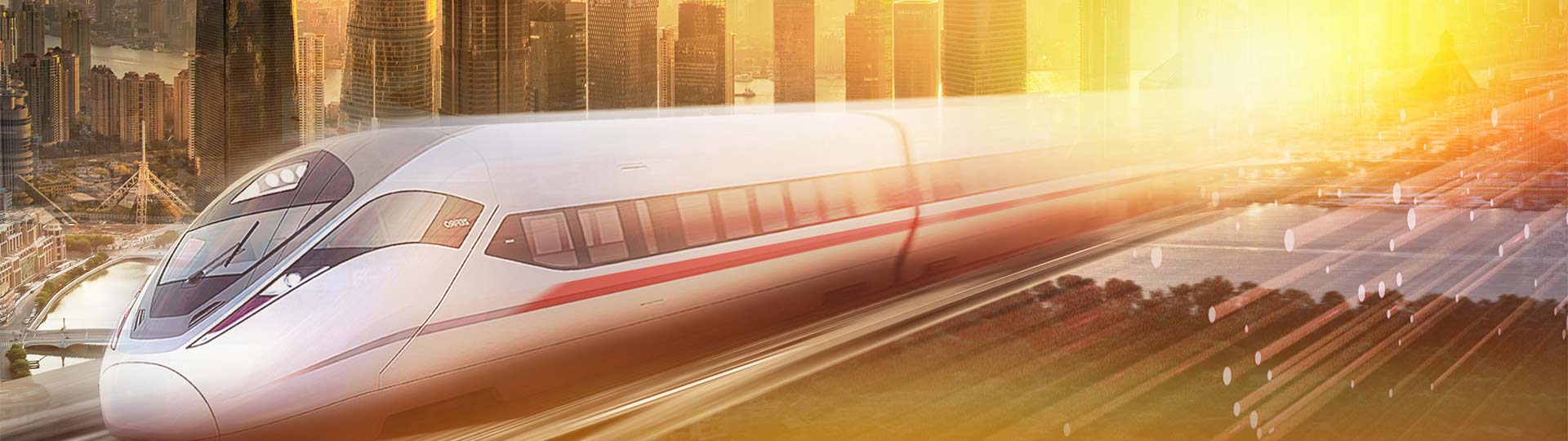 ¡Experimentar la velocidad de China por tren!