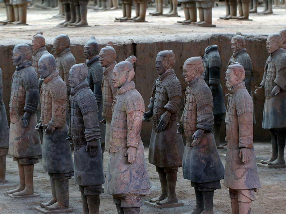 Guerreros de Terracota