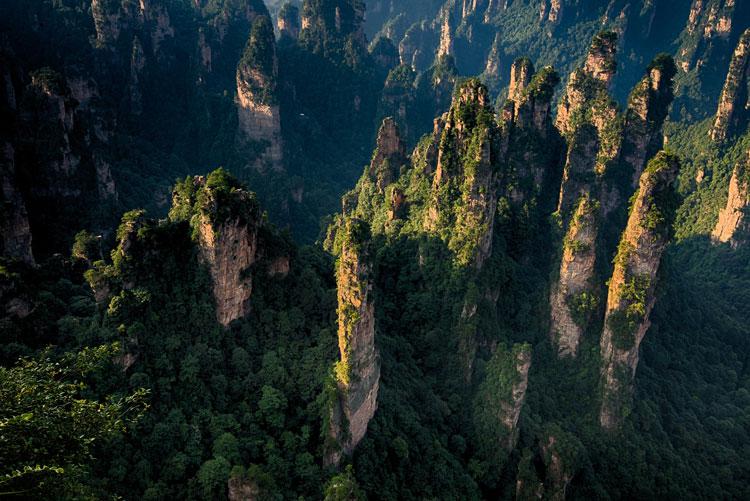 Área escénica Yangjiajie