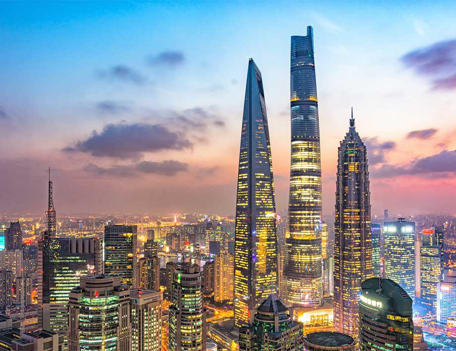 Rascocielos de Shanghai