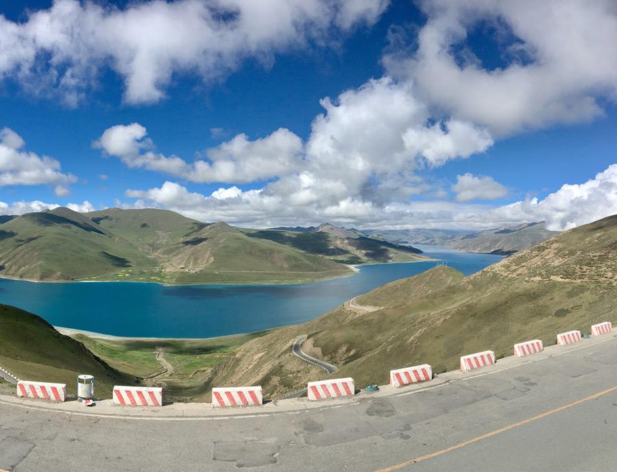 Condiciones de la carretera en el Tíbet