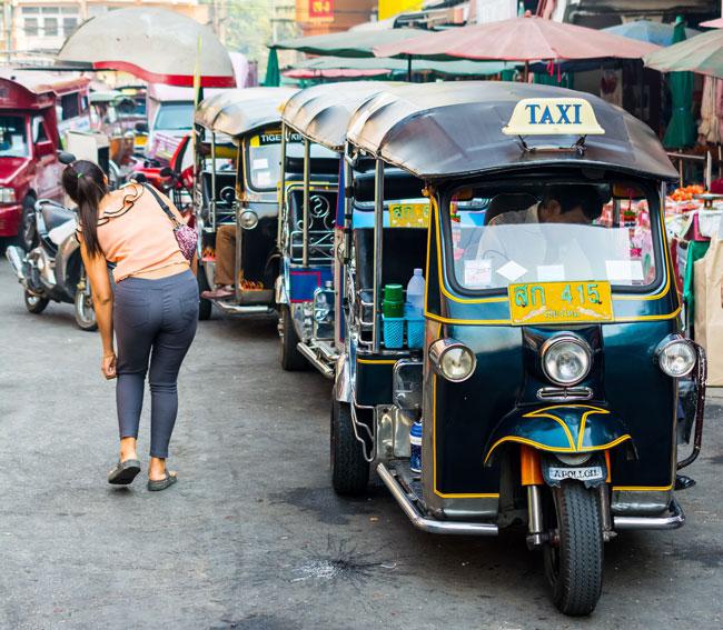 Taxi de Tailandia