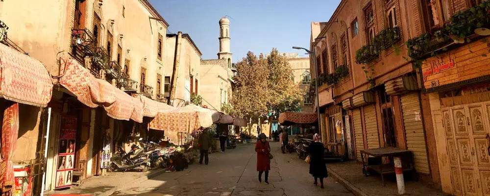 Barrio antiguo de Kashgar