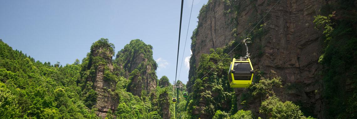 Teleférico de Yangjiajie