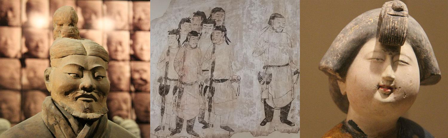 Reliquias históricas de Museo de Historia de Shaanxi