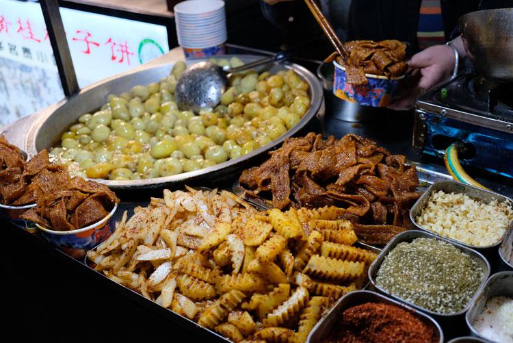 Comida callejera de Xi'an
