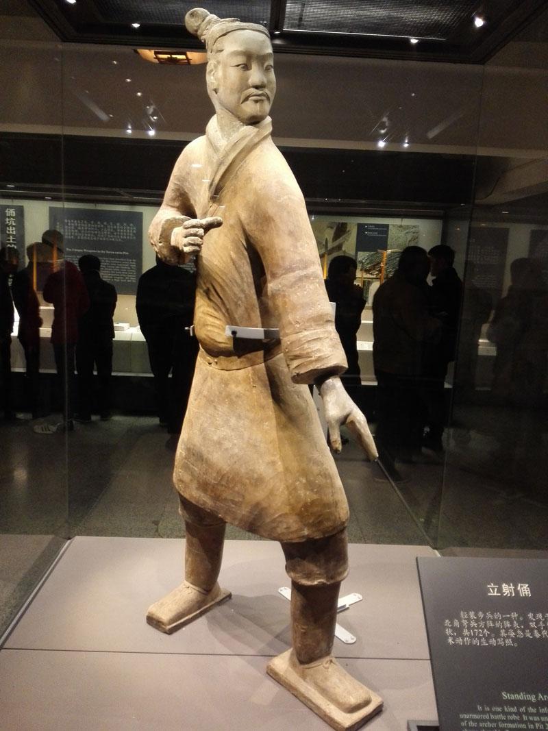 Guerreros de terracotas