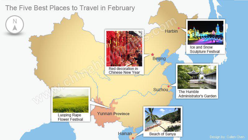 febuary destinations