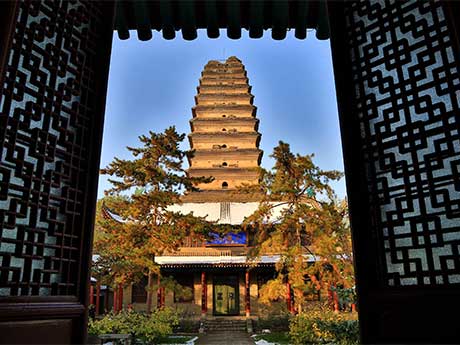 Pagoda del Ganso Salvaje Pequeña