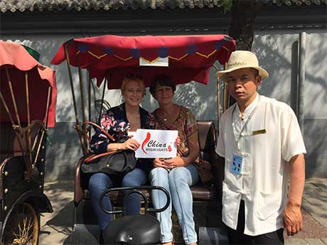 Triciclo en Hutong