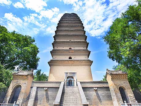 Pequeña Pagoda de Ganso Salvaje