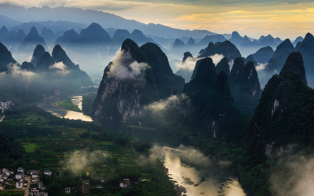 Clima China en abril