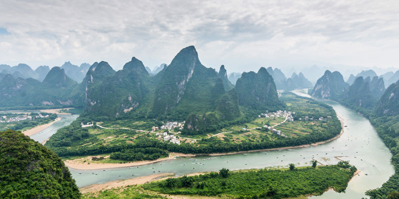 mejores lugares para visitar en China en abril Guilin