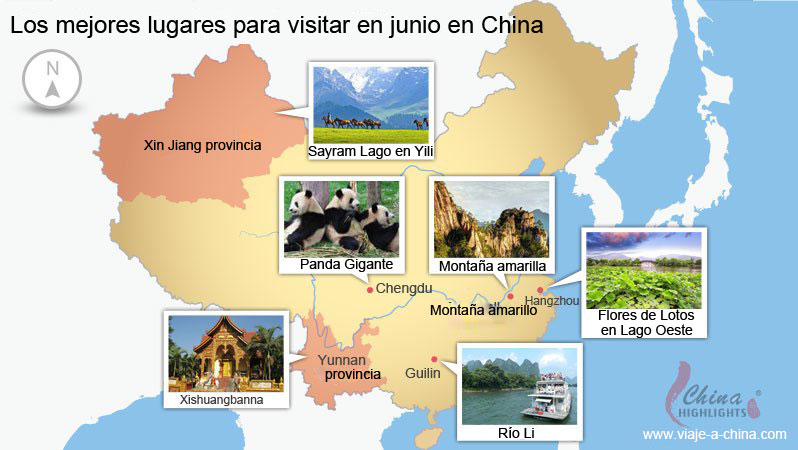 los mejores lugares para visitar en junio