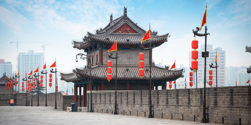 xi'an, uno de los lugares debería visitar en abril