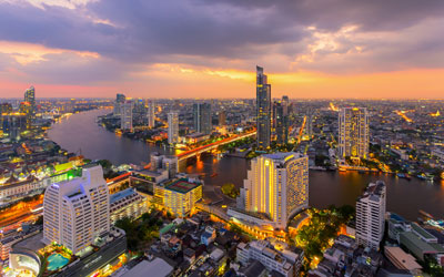 vida nocturna en Bangkok