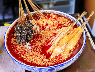 La comida más popular en China(Chuan)