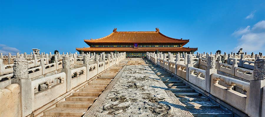 Patio exterior de ciudad prohibida