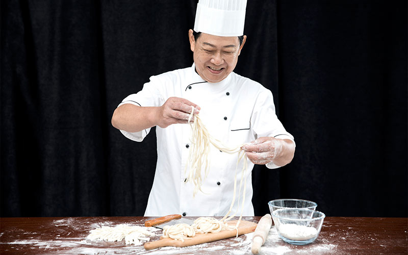 Hacer fideo chino