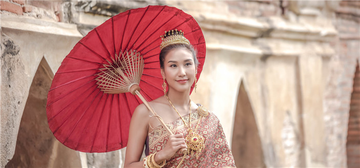 Mujer de Tailandia