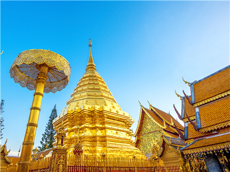 Wat Phrathat en la Montaña Doi Suthep