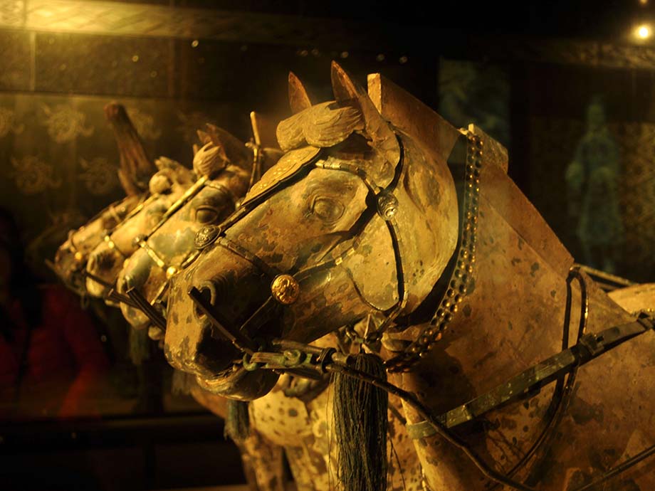 Terracota de caballos