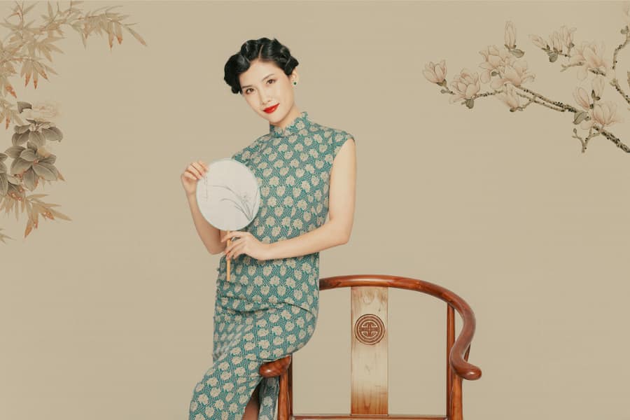Traje Típico de China - Qipao