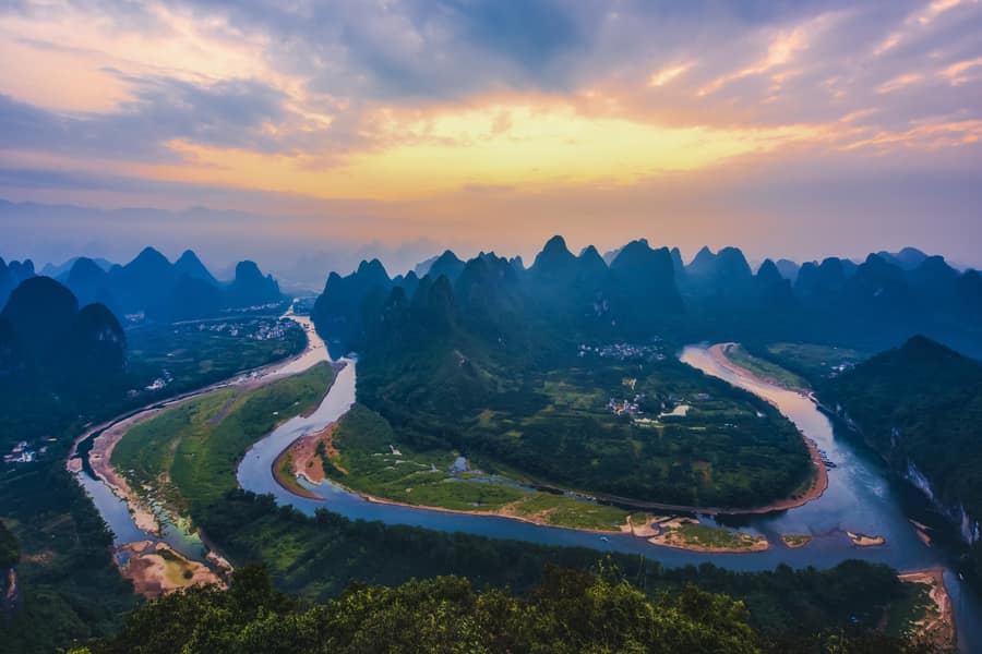 Rios en China