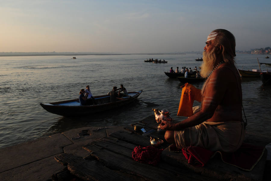 Ganga Aarti al Ganges