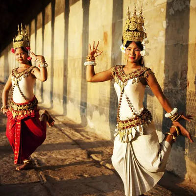 Cena con espectáculo de danza Apsara en Siem Reap