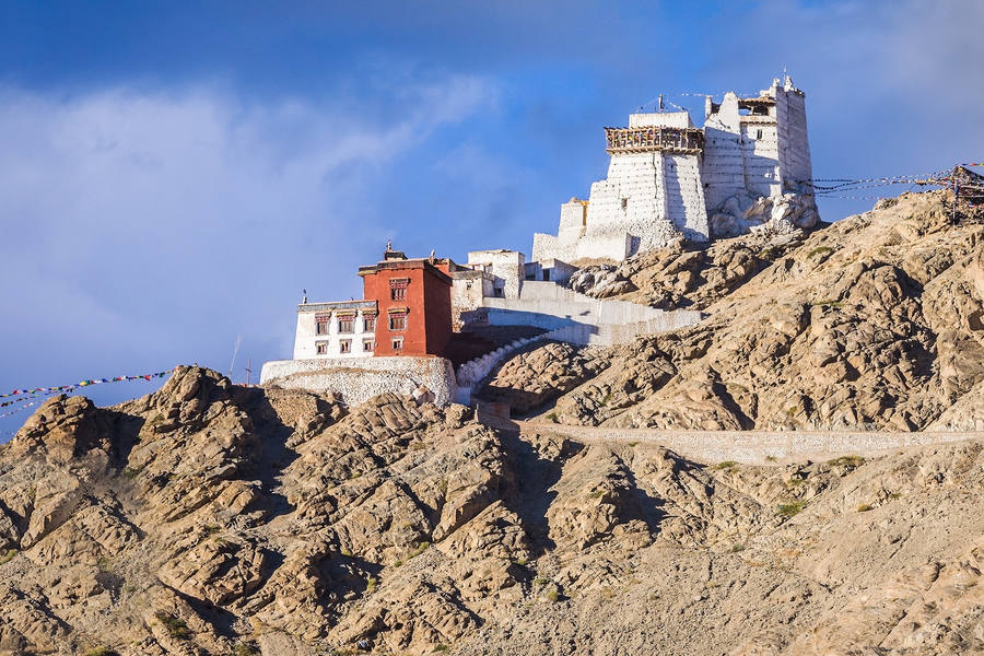 Namgyal Tsemo Gompa en India
