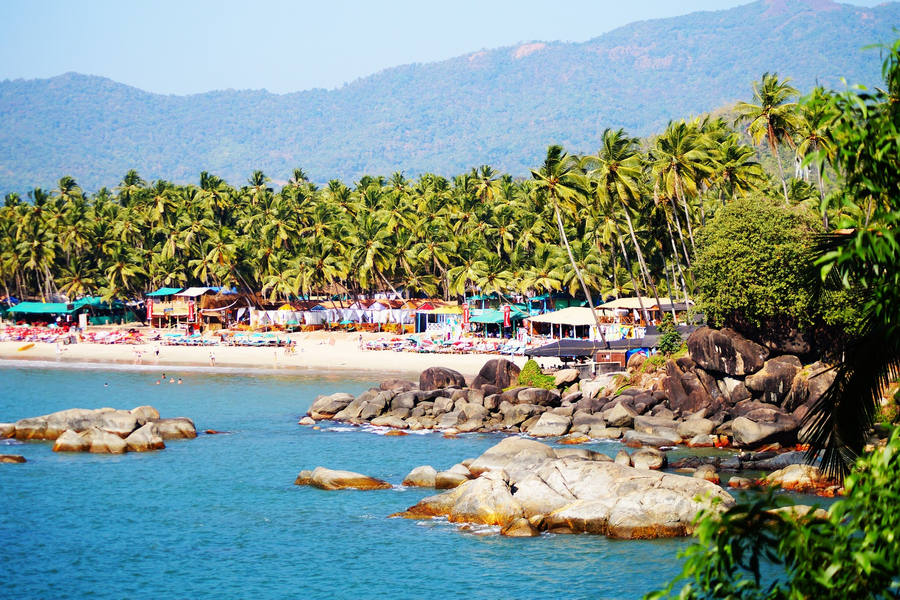 Playa impresionante de Goa
