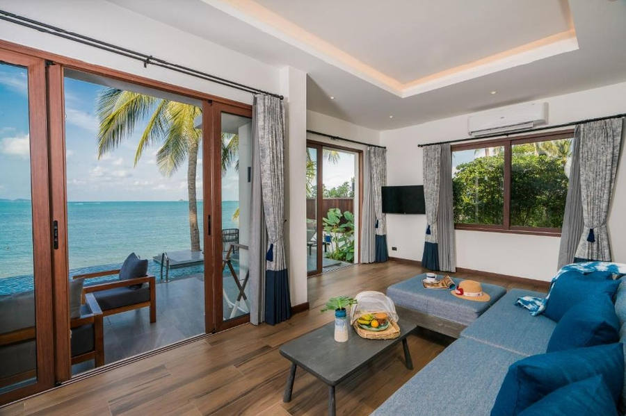 Habitaciob con vista al mar en Koh Samui