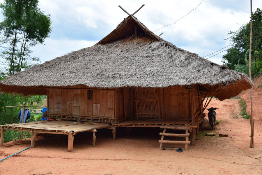 Pueblo étnico en Chiang Rai