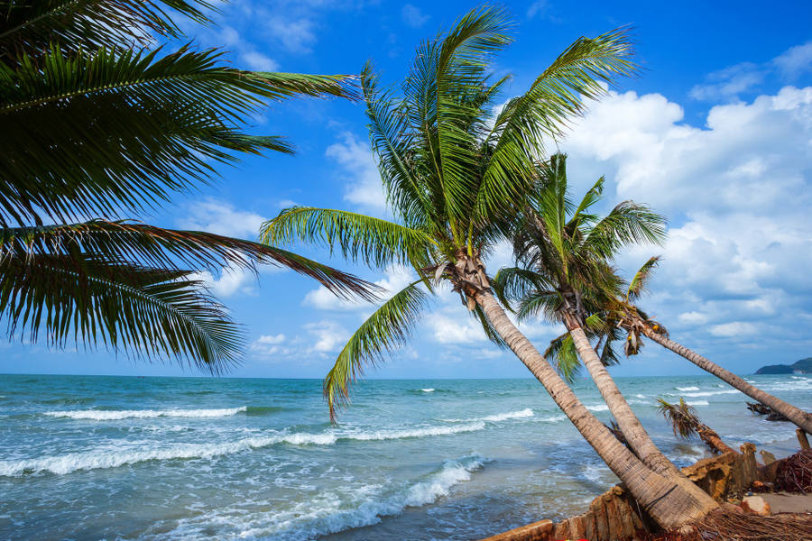 La playa de Tailandia