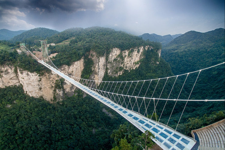 Puente de Cristal Zhangjiajie