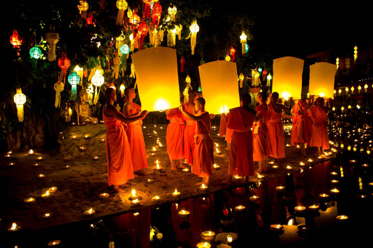 Festival Yi Peng en Chiang Mai