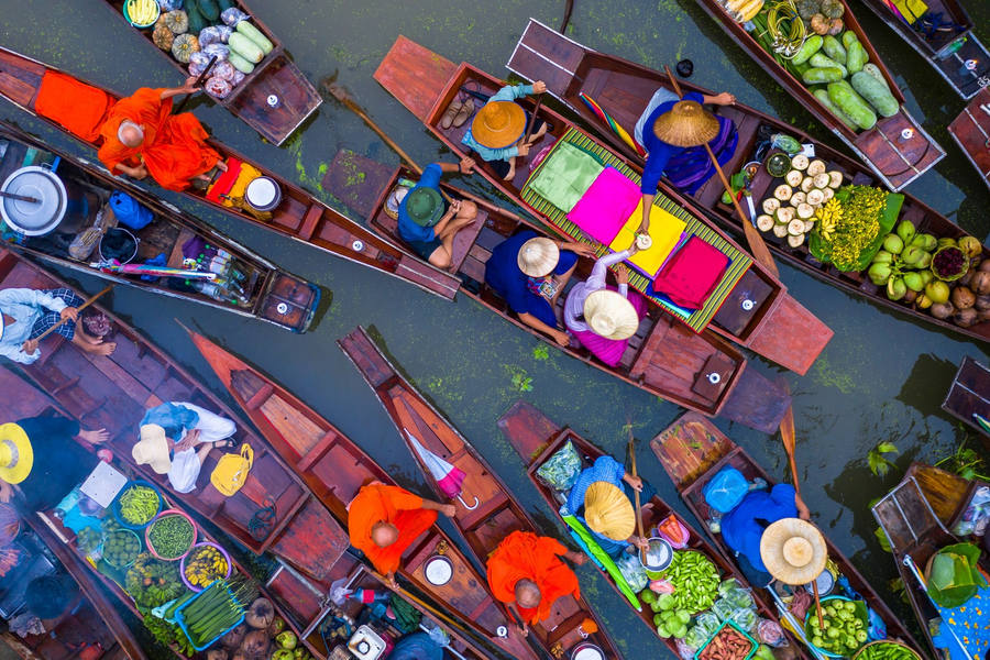 Mercado flotante