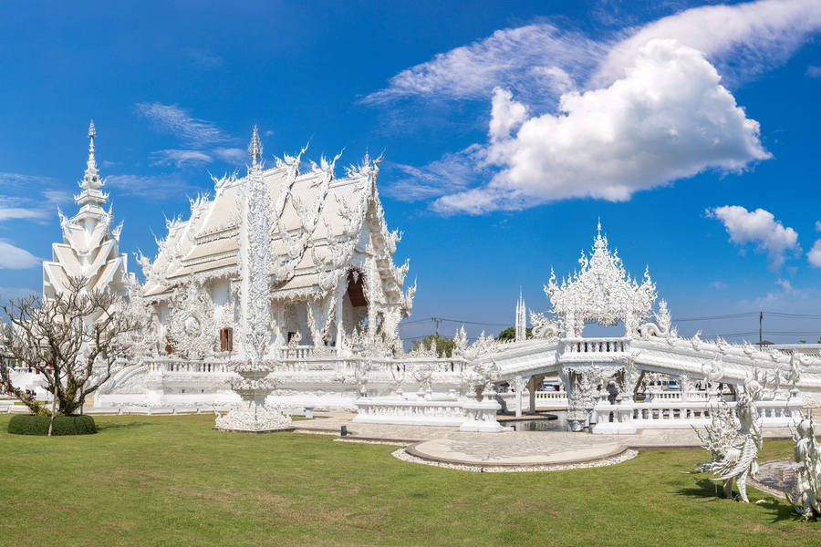 Templo Blanco en Chiang Rai