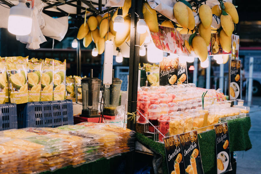 mercado nocturno Chiang Mai