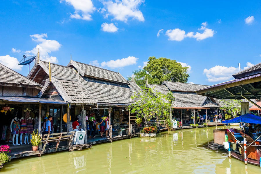 Mercado Flotante Amphawa