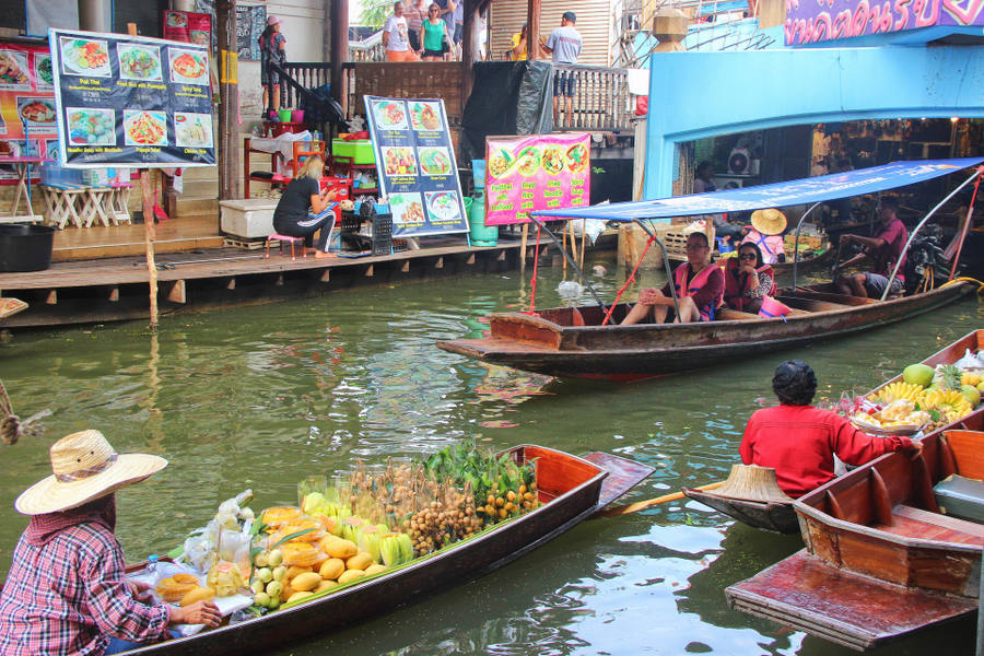 Mercado Flotante Khlong Lat Mayom