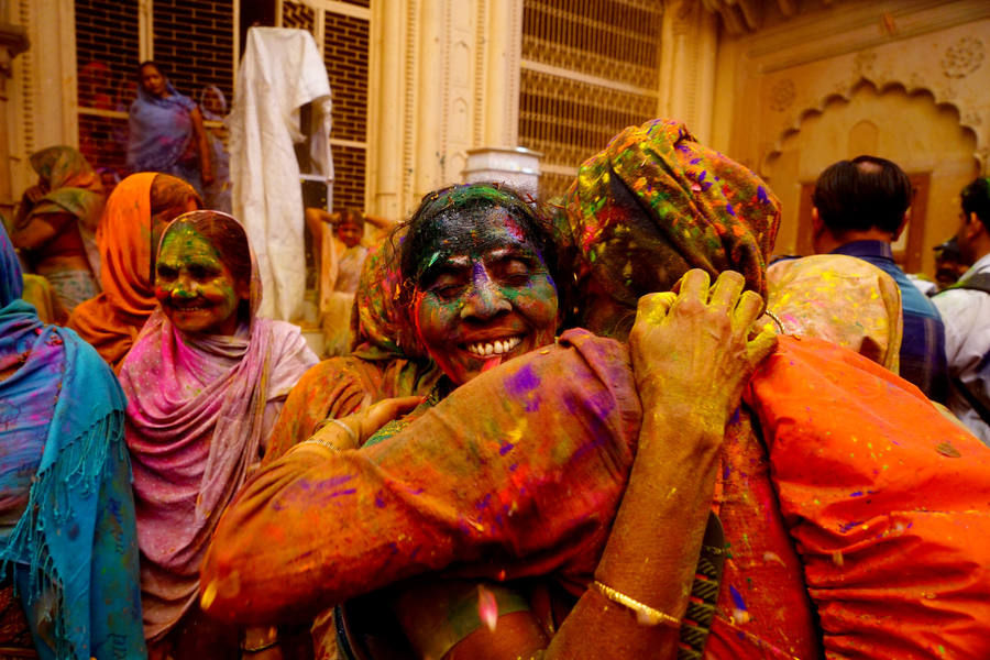 Holi en Pushkar