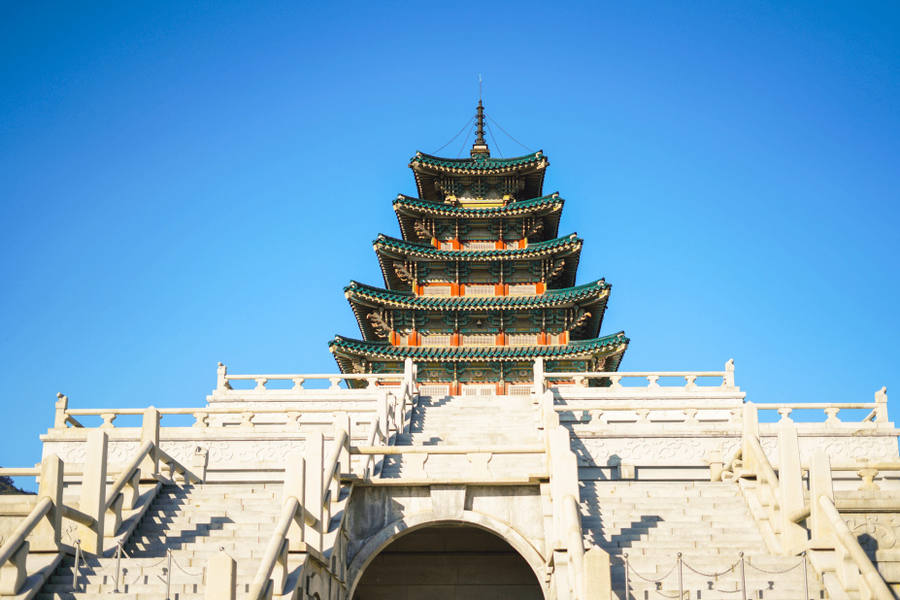 Palacio Gyeongbok en Seúl