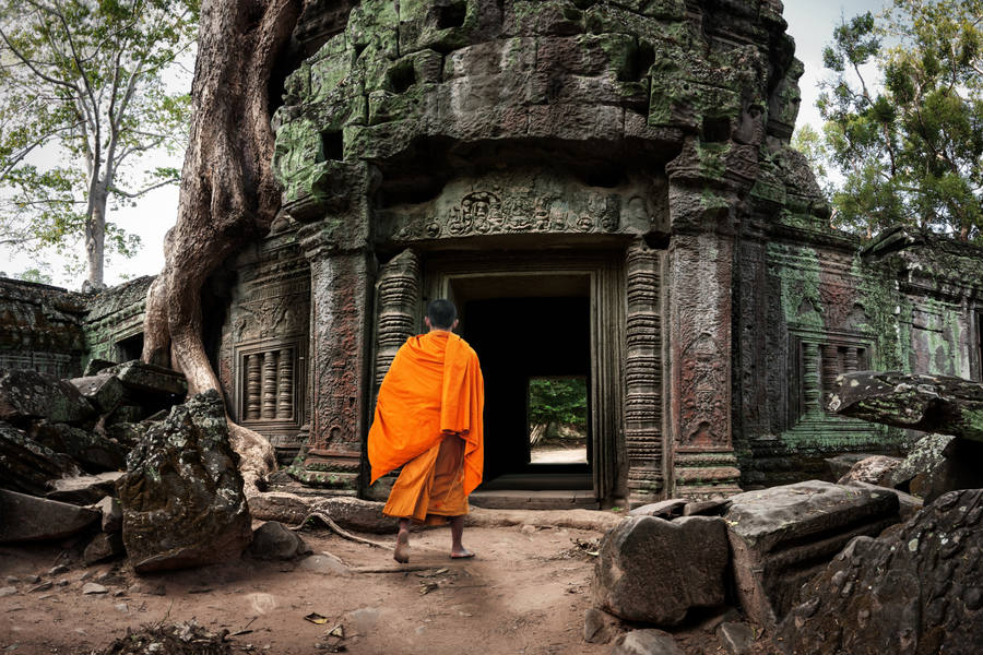 Monje de Camboya