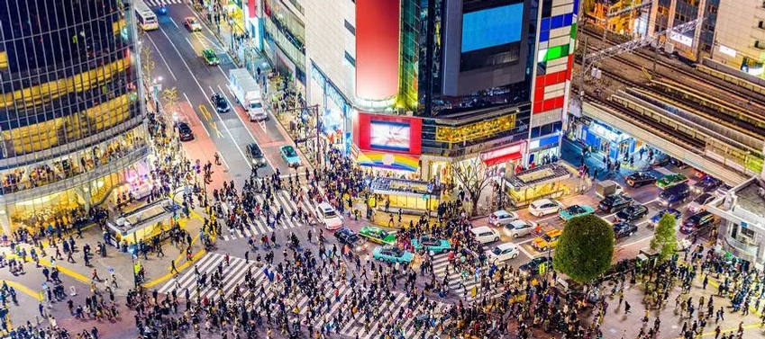 Cruce de Shibuya en Tokio
