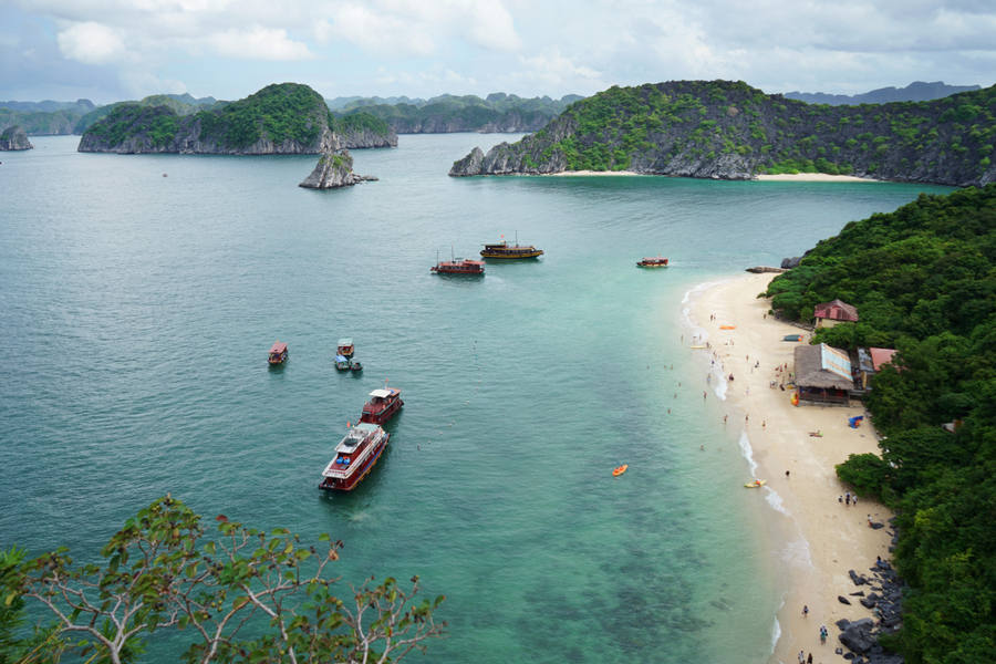 Ba Trai Dao (Tres islotes de melocotón)