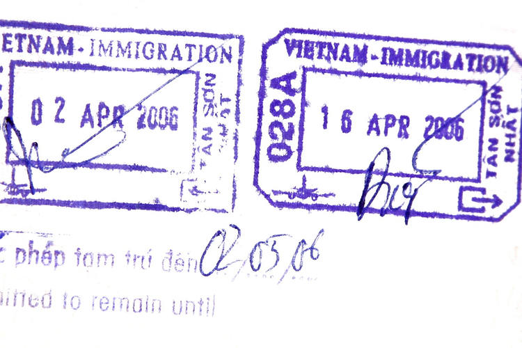 carta de aprobación para solicitar la Visa Vietnam
